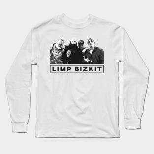 Limp Bizkit Black And White Nu Metal Long Sleeve T-Shirt